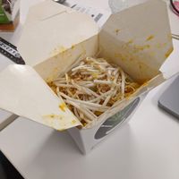 Vegan dish. at Padthai Wokbar in Budapest