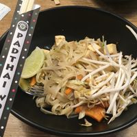 Look nice but dont take sauce number 3 at Padthai Wokbar in Budapest