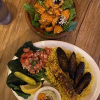 The first time I ordered the carrot salad I obv requested no cheese.    at Morococo Cafe - 모로코코 카페 in Seoul