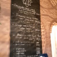 Menu of the restaurant  at Morococo Cafe - 모로코코 카페 in Seoul