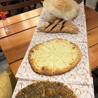 Zaatar and friends😄  at Manoush'eh in Vancouver