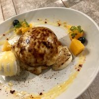 Creme brûlée winter special pancakes  at AIN SOPH.Journey in Kyoto