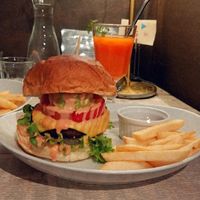 Ripple cheese burger at AIN SOPH.Journey in Kyoto