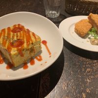 tofu omelet and cutlets  at AIN SOPH.Journey in Kyoto