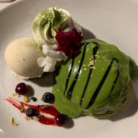 Matcha Pancake (GF) - well worth the twenty minute prep time!   at AIN SOPH.Journey in Kyoto