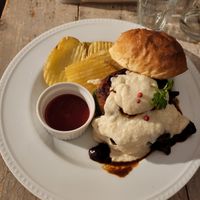 Christmas burger at AIN SOPH.Journey in Kyoto