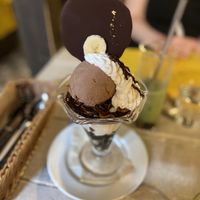 Chocolate banana parfait   at AIN SOPH.Journey in Kyoto