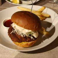 Soy cutlet burger at AIN SOPH.Journey in Kyoto