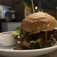 Vegan cheese burger   at AIN SOPH.Journey in Kyoto