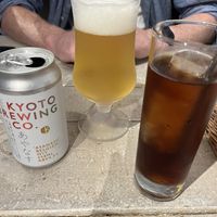 Beer and iced tea   at AIN SOPH.Journey in Kyoto