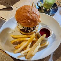 Soy cutlet burger at AIN SOPH.Journey in Kyoto