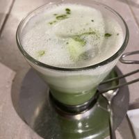 Heavenly matcha latte  at AIN SOPH.Journey in Kyoto