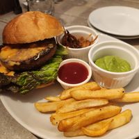 Ripple cheese burger at AIN SOPH.Journey in Kyoto