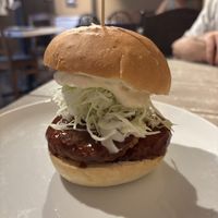 soy cutlet burger   at AIN SOPH.Journey in Kyoto