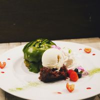 Matcha pancakes  at AIN SOPH.Journey in Kyoto