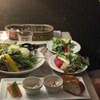 “Cheese” and salad at AIN SOPH.Journey in Kyoto