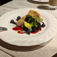 Plain cheesecake (and chocolate cheesecake in the background) at AIN SOPH.Journey in Kyoto