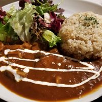 Mushroom and tomato curry...so so good! at AIN SOPH.Journey in Kyoto