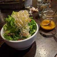 Nut salad. Crunchy and delicious! at AIN SOPH.Journey in Kyoto