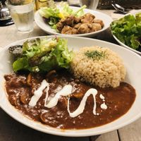 Mushroom hayashi curry at AIN SOPH.Journey in Kyoto