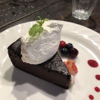 Chocolate cake mmmm at AIN SOPH.Journey in Kyoto