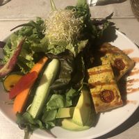 Salad with tofu  at AIN SOPH.Journey in Kyoto