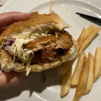 Soy cutlet burger  at AIN SOPH.Journey in Kyoto