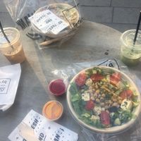 Takeaway salads at By Chloe - Covent Garden in London