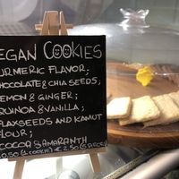 Vegán cookie  at Escosazio in Rome