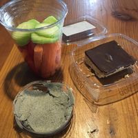 My raw vegan snack at Raw Deal in Menomonie