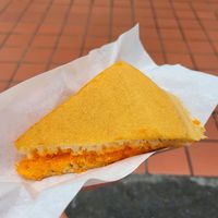 Coconut pancake at Granny's Pancake in Central Singapore