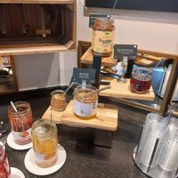 Sweet bread spreads at Hotel Stadthalle in Vienna