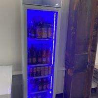 Various soda pops (vintage looking) and kombucha   at Nature's Organic Ice Cream in Fremont