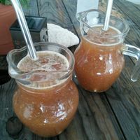 drinks at Nectar - Peace & Love Food in Playa Del Carmen