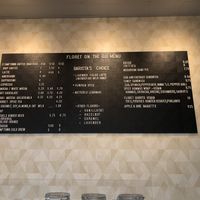 Cafe menu  at SEA - Floret in Seattle