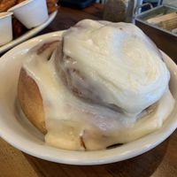 Cinnamon bun   at SEA - Floret in Seattle
