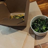 Leftovers for the flight at SEA - Floret in Seattle