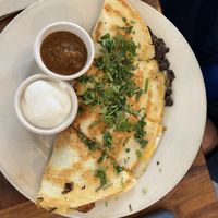 Quesadilla (vegetarian)  at SEA - Floret in Seattle