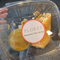 Ate one half and couldn't finish the other. It's very salty. 😔 at SEA - Floret in Seattle