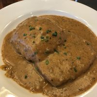 Vegan biscuits and gravy at SEA - Floret in Seattle