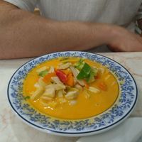 Panang curry at Home Cafe Tha Tian in Bangkok