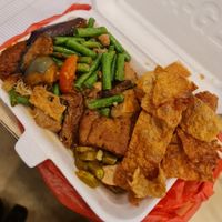 $3.40 lunch ~ 2/12/22 at Toa Payoh Lorong 8 - Vegetarian Stall in Central Singapore