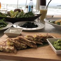 Veggie Quesadilla... really nice! at Catch Beach Club in Phuket