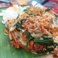 Nasi goreng  at Global Village Kafe in Lovina