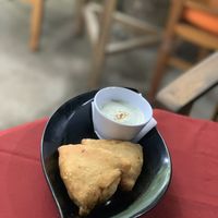 Samosa at Global Village Kafe in Lovina