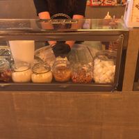 Scrolls in preparation  at Delabuu Ice Cream in Berlin