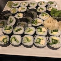 Sushi vegan roll at Kimono in Sarajevo