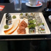 Vegan sushi at Kimono in Sarajevo