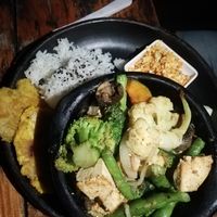 Caribbean curry at Casa Loma in Minca