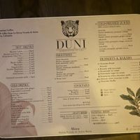 Menu Oct-25 back  at Duni in Minca